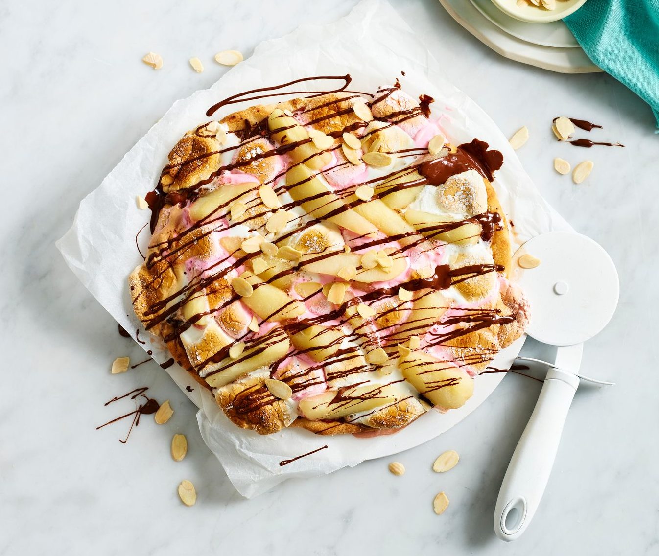 Pear S’Mores Pizza