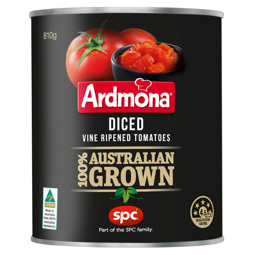 Ardmona Diced Vine Ripened Tomatoes 810g