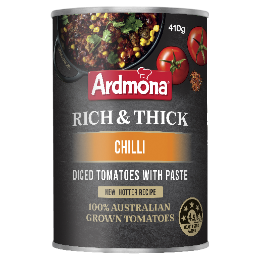 Ardmona Rich & Thick Tomatoes with Chilli 410g