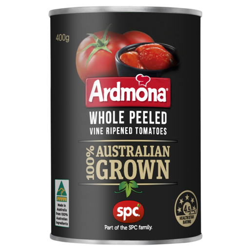 Ardmona Whole Peeled Vine Ripened Tomatoes 400g