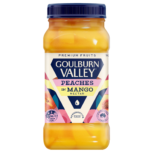 Goulburn Valley Peaches in Mango Nectar 700g