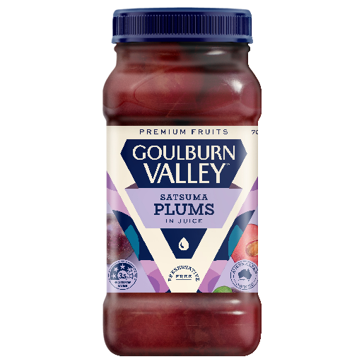 Goulburn Valley Whole Plums in Juice 700g