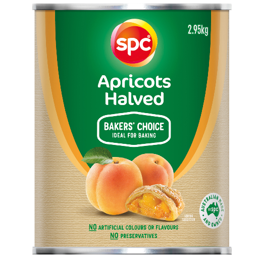 SPC Baker’s Choice Halved Apricots 2.95kg