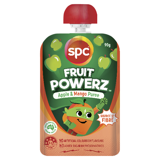 SPC Fruit Powerz Apple & Strawberry Puree Pouch 90g