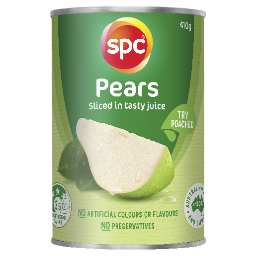 SPC Pear Sliced 410g