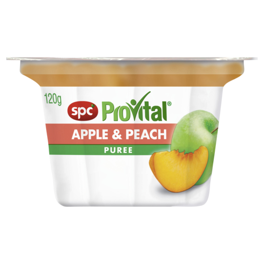 SPC ProVital Apple & Peach Puree 120g