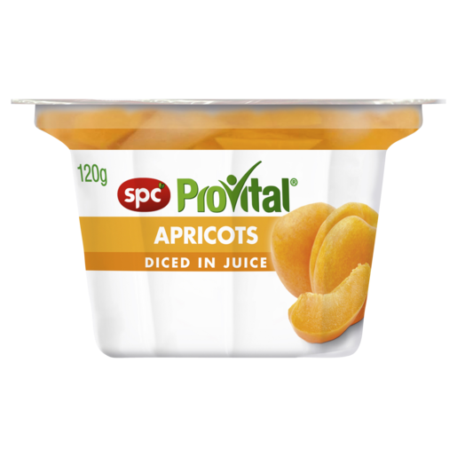 SPC ProVital Apricots Diced in Juice 120g