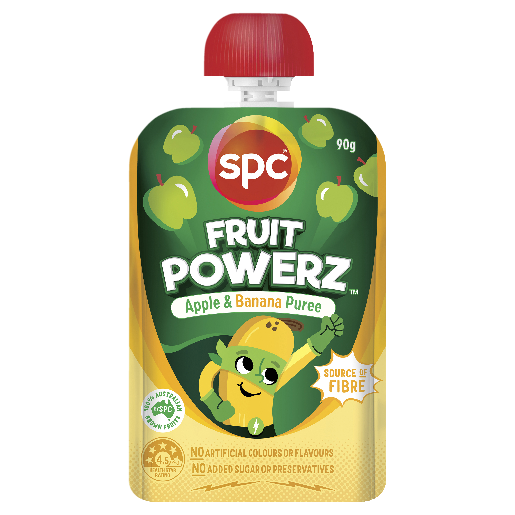 SPC Fruit Powerz Apple & Banana Puree Pouch 90g