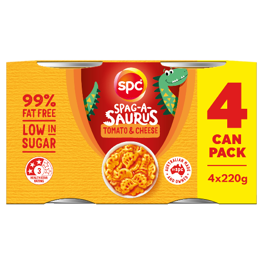 SPC Spagasarus Tomato & Cheese 4 x 220g