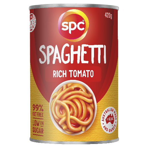 SPC Spaghetti in Rich Tomato 420g