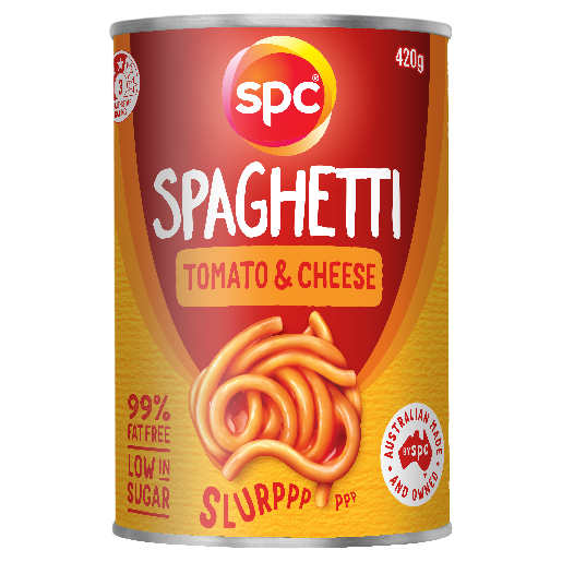 SPC Spaghetti Tomato & Cheese 420g