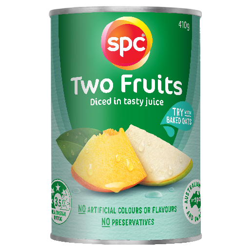 SPC Two Fruits Diced in Juice 410g