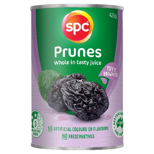 SPC Whole Prunes in Juice 425g